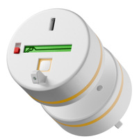 Rastreador GPS V3 Avanzado para Vehículos, Navegación GPS, Resistente al Agua IP67, Batería Recargable, Fácil de Usar, Plástico/Metal, Botón SOS WiFi
