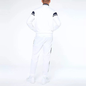 Survêtements slim pour hommes, survêtements techniques personnalisés en molleton technique, ensembles de survêtements pour hommes, fermeture éclair, col montant, tenue de sport, jogging, vêtements de fitness pour hommes - Product Image 6