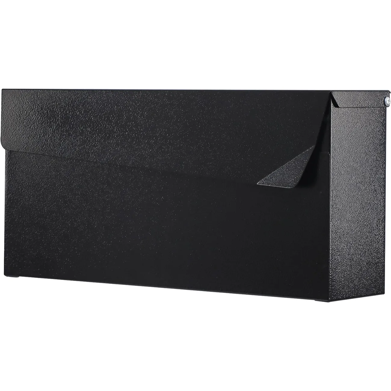बॉक्स ऑफिस मेटल गैल्वेनाइज्ड टिन मेल बॉक्स ब्लैक कलर मेलबॉक्स के लिए बॉक्स लिफाफे काले रंग मेलबॉक्स दीवार