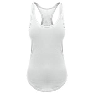 Nuevo logotipo personalizado al por mayor verano señoras Spandex transpirable mujeres camiseta sin mangas servicio Oem algodón/fibra de bambú de talla grande - Product Image 2