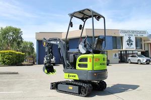 Mini-excavatrice A14SE d'Achilles avec moteur Kubota, chenilles JCB, vérin hydraulique Eaton, garantie de 3 ans - Product Image 4