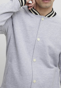 Style chaud Logo personnalisé bouton col côtelé avec poignets veste universitaire pour hommes Letterman College Baseball Bomber Varsity Jacket - Product Image 4