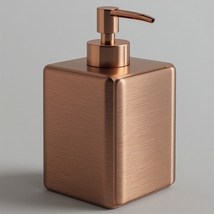 Dispensador de Jabón Moderno para el Hogar, Acero Inoxidable, Diseño Ecológico de Mármol, Diseñado para Baños Limpios, Ofrece un Estilo Elegante y Suave - Product Image 3