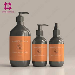 Bouteilles en plastique PET transparentes avec bouchon à vis et impression sérigraphique pour shampooing et soins de la peau, tailles d'emballage 30 ml/50 ml/100 ml/200 ml - Product Image 6