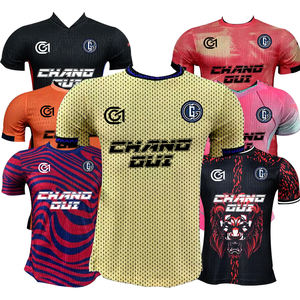 नई शैली फुटबॉल शर्ट थाई संस्करण लुभावनी 100% पॉलिएस्टर फुटबॉल शर्ट - Product Image 1