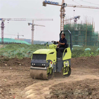Mini-compacteur vibrant à double tambour SDBM de 3 tonnes, rouleaux compresseurs d'asphalte à vendre