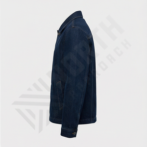 Chaqueta Vaquera de Mezclilla Elegante al por Mayor para Hombre, Chaqueta Vaquera Abrigada de Invierno, Personalización, Venta al por Mayor, Prenda de Moda - Product Image 3