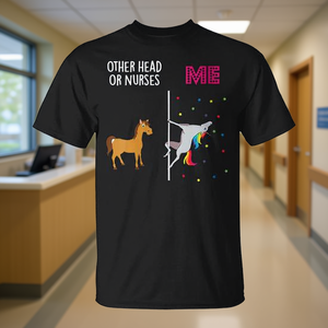 T-shirt promozionale con stampa Unicorno, Infermiera, Capo o altro ancora - Product Image 3