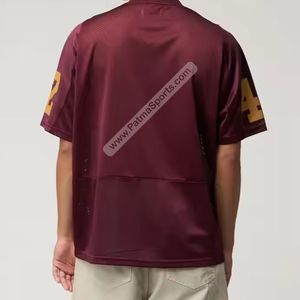 Trending Style American <b>Football</b> Jersey High Quality Digital Print Short Sleeve 100% Polyester Breathable Lightweight - Product Image 4