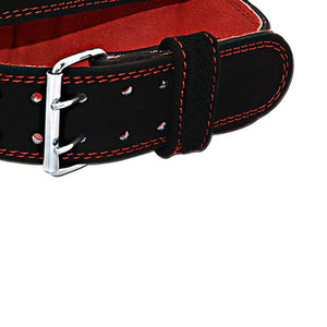 เข็มขัดหนังสำหรับยกน้ำหนักใช้ในการฝึกเข้ายิม - Product Image 4