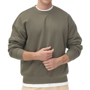 High-Quality Custom Crew Neck Sweatshirt <b>Hoodies</b> <b>for</b> Man,100% Cotton Comfortable Fabric <b>Men</b> Sweatshirt - Product Image 1