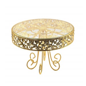 Support à gâteau moderne personnalisé pour les fêtes de Noël et de mariage, en aluminium, style moderne, utilisation pour servir le gâteau - Product Image 4