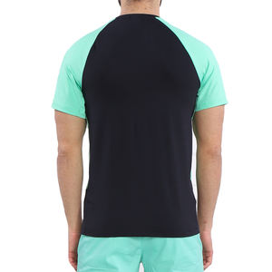 ราคาขายส่งที่ดีที่สุดโลโก้ที่กําหนดเอง Raglan แขนผู้ชายเสื้อยืดยิม / ขายร้อนผู้ใหญ่ขนาดผู้ชายยิมเสื้อยืด - Product Image 2