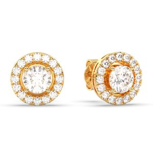 REYES Nouvelle conception Argent sterling 925 1,42 carat Diamant cultivé en laboratoire CVD HPHT Boucles d'oreilles à visser pour femmes Bijoux fins - Product Image 1