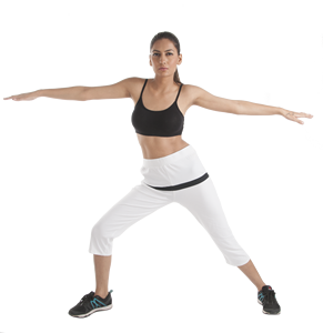 กางเกงฟิตเนสสีกลางเอวสูงสำหรับผู้หญิงกางเกงออกกำลังกายทรงสกินนี่เน้นความยาวน่องเอวสูงสำหรับผู้หญิง - Product Image 4