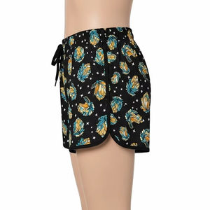 Shorts Cortos Deportivos para Mujer, Ecológicos, con Estampado Digital, de Poliéster Reciclado, Elásticos, Cómodos, Transpirables, para Playa, Verano, Casual - Product Image 2