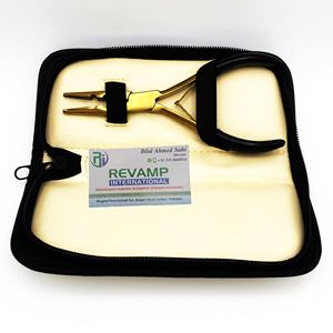 Outil de coiffure de trame de dissolvant de perles de Microlink professionnel pince d'extension de cheveux en acier inoxydable pour les extensions de cheveux de bricolage - Product Image 2