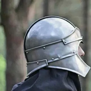 ชุดเกราะยุคกลาง - ชุดเกราะคอสเพลย์  อุปกรณ์ป้องกันศีรษะ - หมวกแฟนตาซี งานฝีมือคาลวิน - Product Image 1