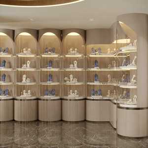 Vitrine d'<span class=keywords><strong>exposition</strong></span> réfrigérée pour bijoux, présentoir de comptoir, meuble d'extérieur, plateau de présentation, vitrine de magasin - Product Image 6