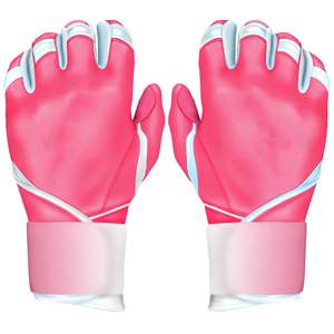 Guantes de bateo de béisbol con logotipo personalizado Oem guantes de bateo de hombre de cuero transpirable de alta calidad personalizados - Product Image 1