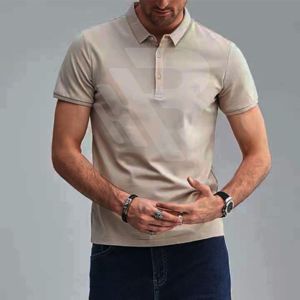 2023 nouveau été violet plaine hommes golf polo t-shirt polo femmes coupe ajustée t-shirt hommes designer polos pour hommes - Product Image 1
