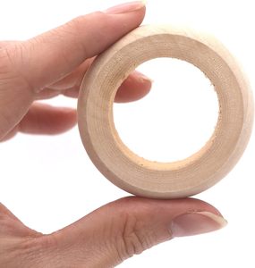 Wooden <b>Napkin</b> Rings 10pcs Natural Wood Serviette Holders Round Serviette Rings Table Decoration <b>Napkin</b> Ring for <b>Party</b> Decoration - Product Image 4