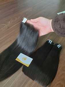 Extensiones de Cabello Remy de Lujo, Lisas y Naturales, 100% Virgen de Vietnam, al Mejor Precio al por Mayor por Minh Khang Hair - Product Image 6