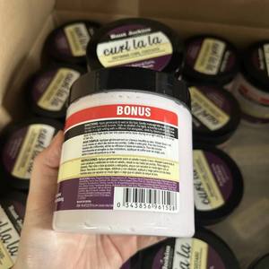 Masque capillaire Curl Lala 511g, crème nourrissante bio pour cheveux bouclés, soin profond, après-shampoing pour cheveux bouclés, effet lissant - Product Image 2