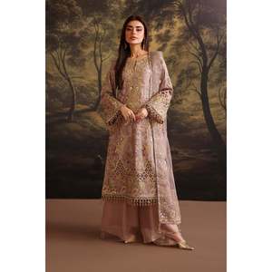 Embroidered Chiffon <b>Net</b> <b>Fabric</b> SF-4378 - Product Image 1
