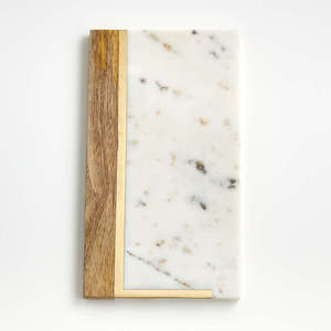 Gravure d'alphabet personnalisée rectangle personnalisé marbre et planche à découper en bois, découpe de produits de cuisine en bois - Product Image 5