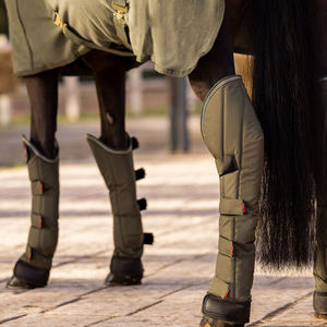 Dans une couleur verte solide bonne vente nouvelle arrivée bottes de cheval réglables légères de la plus haute qualité - Product Image 6