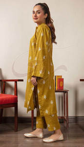 Costumes pour femmes de haute qualité, dernier design, formels, écologiques, en tissu Khaddar, personnalisables, vêtements décontractés, nouvelle arrivée - Product Image 2