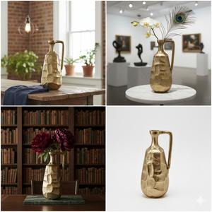 Sturdy Rustic Metal Flower Planters Outdoor Plant <b>Pots</b> <b>Holder</b> for Garden Patio and Balcony Decoration Available in Bulk - Product Image 3