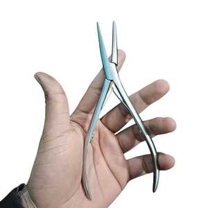 Herramientas de extensión de cabello de color personalizado, agujas tipo C de acero inoxidable, herramienta de eliminación de tijeras y anillo de separación - Product Image 5