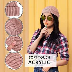 Bonnet en maille pour homme, doublure de casque, blanc, bonnet tactique anti-transpiration, chapeau de cyclisme, unisexe, bonnet d'hiver chaud en acrylique - Product Image 3