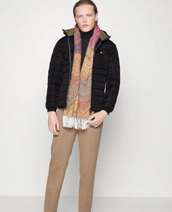 High Quality Heavy Down Jacket Padded Coat Custom Logo Winter Warm <b>Black</b> Bubble Men' s Hooded Shiny Puffer Jacket - Product Image 3