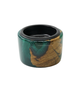 กระถางธูปทำจากเรซินและไม้คุณภาพดีเยี่ยมเหมาะสำหรับพิธีกรรมกลิ่นหอมแบบดั้งเดิมและการตกแต่งที่มีสไตล์โดย tradebyd - Product Image 4