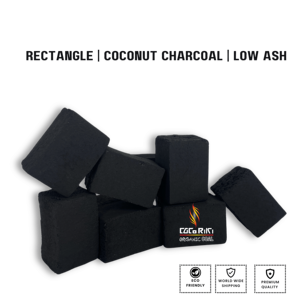 Cáscara de coco sostenible Shisha Briquetas de carbón El mejor Cubo de bambú CocoRiki Nargile Hookah Briket Carbón negro - Product Image 3