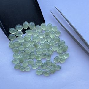 เบาะรองนั่งทรงกลมรูปทรงลูกแพร์สีเขียวธรรมชาติขนาด8มม. 10มม. 12มม. - Product Image 1