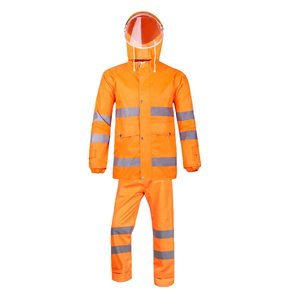 Veste de travail réfléchissante multi-poches en polyester respirant, résistante au feu, pour les travailleurs des stations de carburant et de gaz - Product Image 3