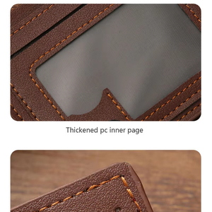 Cartera de Cuero Genuino para Hombre, Estilo Ejecutivo, Color Moderno, Venta en Línea - Product Image 3