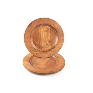 Assiette de service en bois pour hôtel et maison, meilleur prix, taille personnalisée, assiette de service en bois naturel pour la décoration de table à manger - Product Image 5