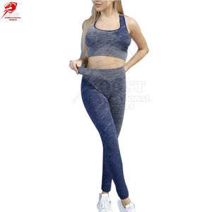 Ensemble de yoga en nylon et spandex haute performance, sur mesure, faible MOQ, adapté à l'entraînement, doux pour la peau, à prix raisonnable - Product Image 2