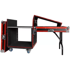 X-BASON tùy chỉnh với gấp chân bảng và tablelatch systemd 18u sốc Núi khuếch đại giá trường hợp chuyến bay - Product Image 3