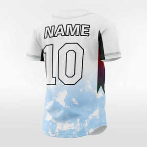 Jersey de béisbol personalizado de fábrica OEM personalizado de moda para hombres sublimación personalizable camisetas en blanco para ropa de Softbol - Product Image 4