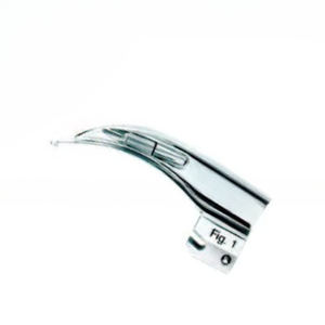Laryngoscope en acier inoxydable de qualité supérieure lame Mcintosh Fig. 1 Laryngoscope de diagnostic chirurgical personnalisé de 90mm - Product Image 1