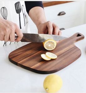 เขียงไม้เมเปิ้ลแบบย้อนกลับได้ขอบสี่เหลี่ยมผืนผ้า - Product Image 5