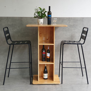 CBCF284 <b>Bar</b> Furniture Combo Set 70x70cm Square <b>Bar</b> <b>Table</b> <b>and</b> 2 Iron <b>Bar</b> <b>Stools</b> - Product Image 6