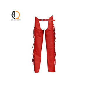 Chaparreras Completas de Cuero Genuino para Montar a Caballo, Estilo Occidental, Cómodas para Motocicleta - Product Image 1