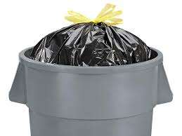 Best price Big Capacity Garden Garbage Bag Drawstring Trash Bag Property Large Courtyard Garbage Bag for Large Barrels - Product Image 2